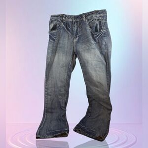 Black Premium  Mens Low Rise boots  jeans Sz 36X34